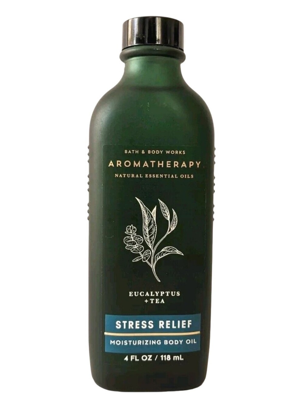 BATH AND BODY WORKS EUCALYPTUS TEA AROMATHERAPY MOISTURIZING BODY OIL